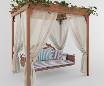 Southeast Asian Style Hanging Chair-ID:140802737