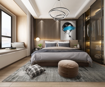 Modern Bedroom-ID:455250385