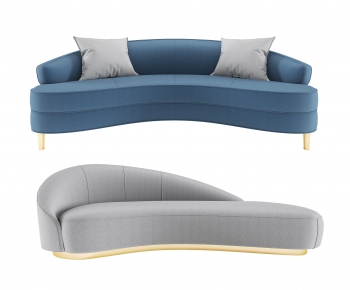 Modern Curved Sofa-ID:742106828