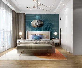 Nordic Style Bedroom-ID:975330438