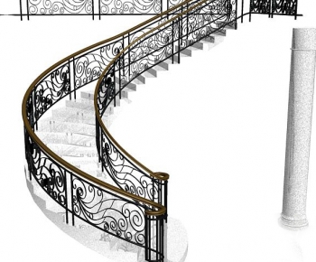 European Style Stair Balustrade/elevator-ID:432289491