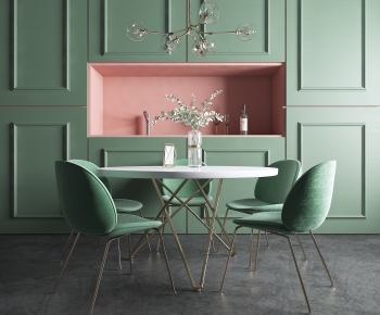 Modern Dining Table And Chairs-ID:431001623