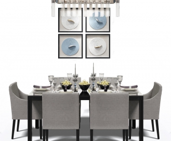 Modern Dining Table And Chairs-ID:532061319