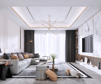 Modern A Living Room-ID:326712191