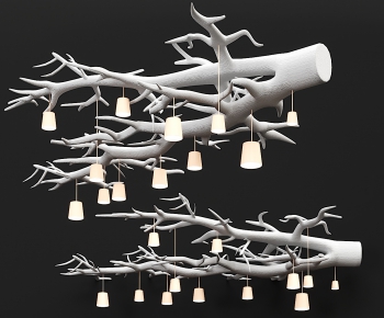 现代创意树枝造型吊灯壁灯-ID:203032497
