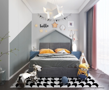 Nordic Style Children's Room-ID:195545323