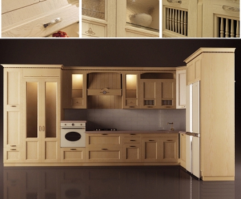 European Style Kitchen Cabinet-ID:653519773