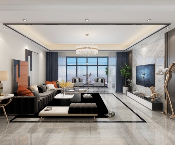 Modern A Living Room-ID:668948919