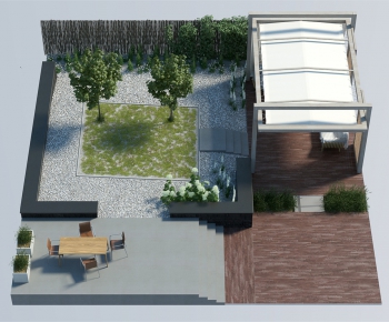 Modern Courtyard/landscape-ID:420474171