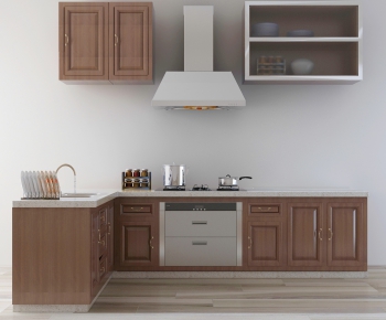 Simple European Style Kitchen Cabinet-ID:686264772