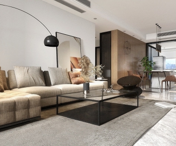 Hong Kong Style A Living Room-ID:460272264
