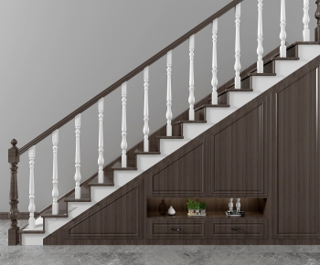 Simple European Style Staircase-ID:145439329