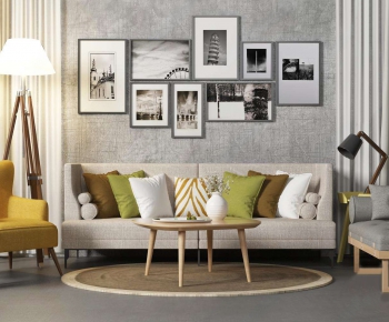 Nordic Style Sofa Combination-ID:287414291