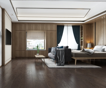 New Chinese Style Bedroom-ID:316517786