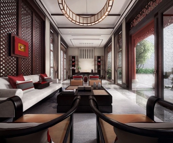 Chinese Style Lobby Hall-ID:111749797