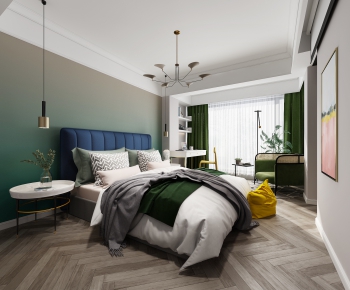 Nordic Style Bedroom-ID:413689746