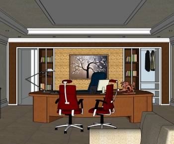 Modern Manager's Office-ID:296516367