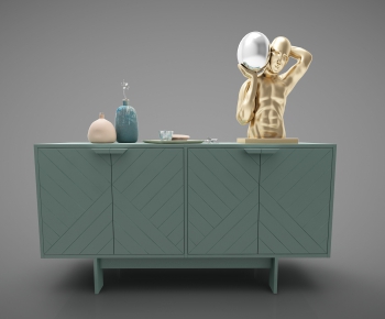 Modern Decorative Cabinet-ID:528074211