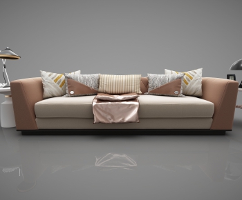Modern Three-seat Sofa-ID:863585889