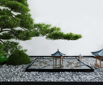 New Chinese Style Garden-ID:377874282