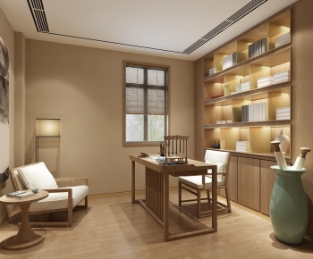 New Chinese Style Study Space-ID:240215671