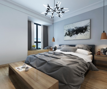 Nordic Style Bedroom-ID:788978672