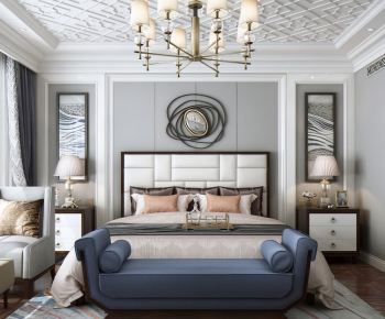 New Classical Style Bedroom-ID:416529991