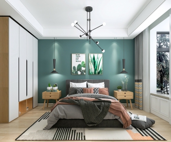 Nordic Style Bedroom-ID:260964532
