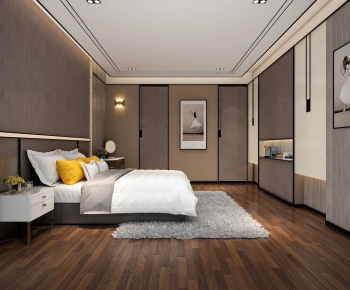 New Chinese Style Bedroom-ID:228091784