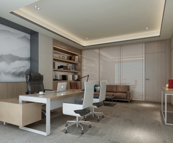 Modern Manager's Office-ID:710444674
