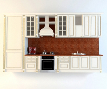 European Style Kitchen Cabinet-ID:230479352