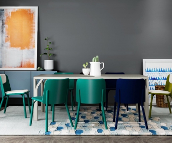 Modern Dining Table And Chairs-ID:315352536