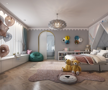 Modern Girl's Room Daughter's Room-ID:560950355