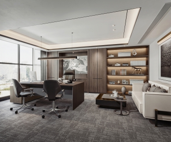 Modern Manager's Office-ID:707780494