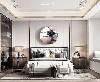 New Chinese Style Bedroom-ID:228942199