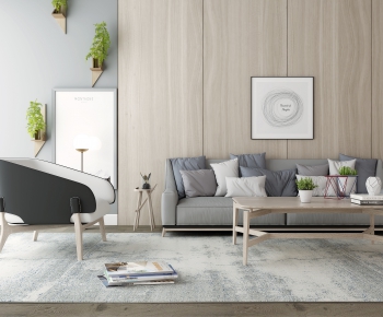 Nordic Style Sofa Combination-ID:682062599