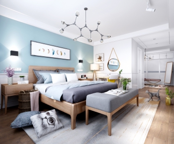 Nordic Style Bedroom-ID:788369534