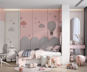 Nordic Style Girl's Room Daughter's Room-ID:435628445