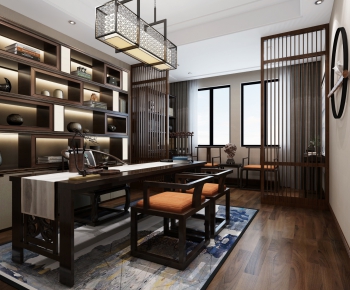 New Chinese Style Study Space-ID:369327734