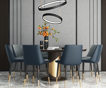 Modern Dining Table And Chairs-ID:793412339