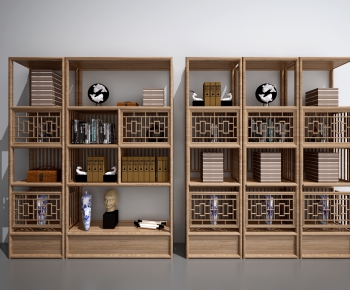 New Chinese Style Bookcase-ID:574755719