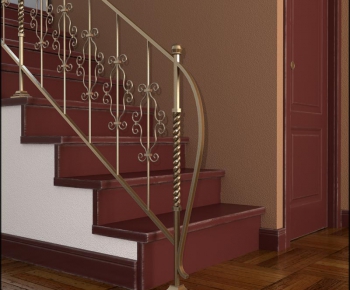 European Style Stair Balustrade/elevator-ID:741285764