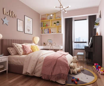 Modern Girl's Room Daughter's Room-ID:369885181