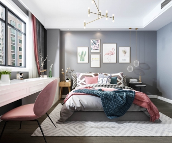 Nordic Style Bedroom-ID:917356362