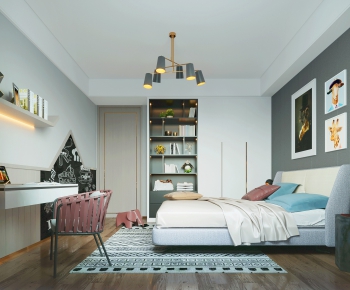 Modern Bedroom-ID:720757856