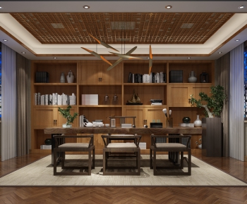New Chinese Style Study Space-ID:985570997