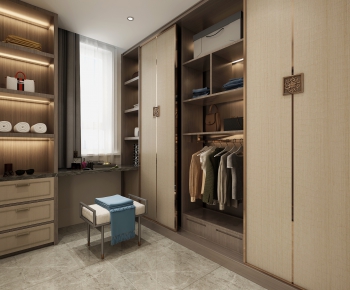 New Chinese Style Clothes Storage Area-ID:811273625