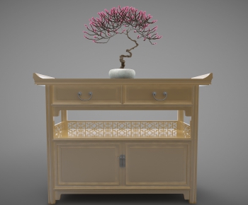 New Chinese Style Decorative Cabinet-ID:207666649