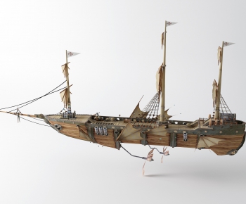 现代船模型-ID:796411718