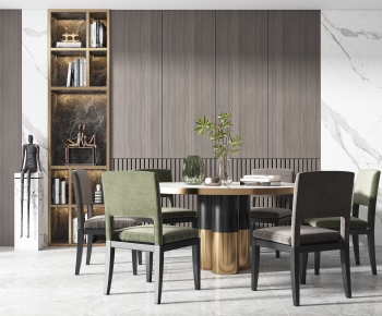 Modern Dining Table And Chairs-ID:510445654